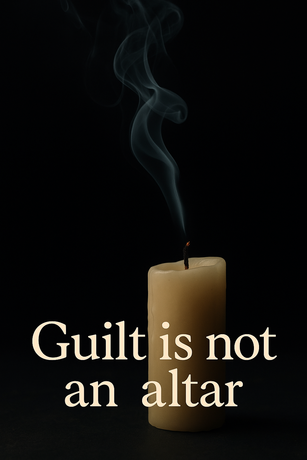 Guilt is not an Altar